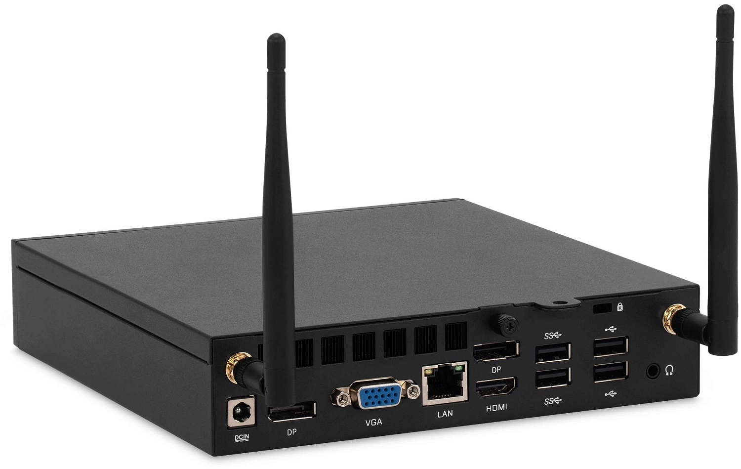 Неттоп IRU 310H6ITF i3 12100T (2.2) 8Gb SSD256Gb UHDG 730 noOS GbitEth BT черный (1975180)