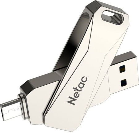 Носитель информации Netac U381 16GB USB3.0+MicroUSB Dual Flash Drive