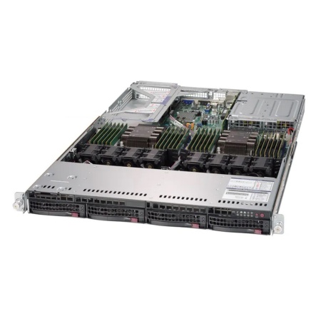 SYS-6019U-TRT 1U, 2xLGA3647 (up to 205W), iC621 (X11DPU), 24xDDR4, up to 4x3.5 HDD, 2x10GbE, 2x750W, 2x PCIEx16, 1x PCIEx8 LP, 1x PCIEx8 internal LP, (264223)