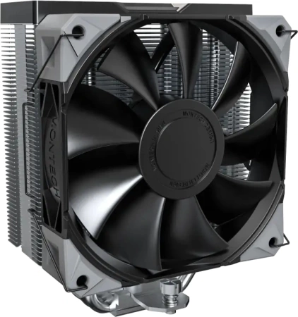 Устройство охлаждения(кулер) Montech NX400 Soc-AM5/AM4/1200/1700/1851 черный 4-pin 34.17dB Al+Cu 220W Ret (NX400BK)