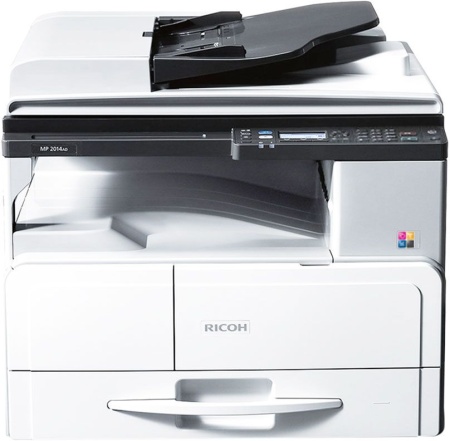 МФУ лазерный Ricoh MP 2014AD (912356/417378) A3 Duplex серый