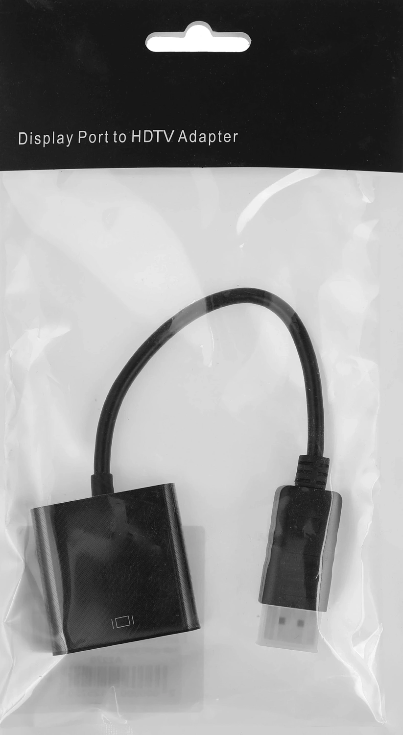 Кабель-переходник аудио-видео Premier H105 DisplayPort (m)/HDMI (f) 0.15м. черный (A3378)