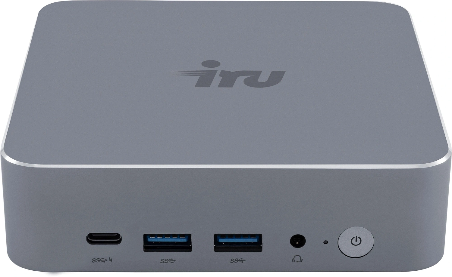Неттоп IRU Tactio 515 i5 12450H (2) 16Gb SSD512Gb Iris Xe без ОС 2xGbitEth WiFi BT 100W серый (RUS) (2195519)