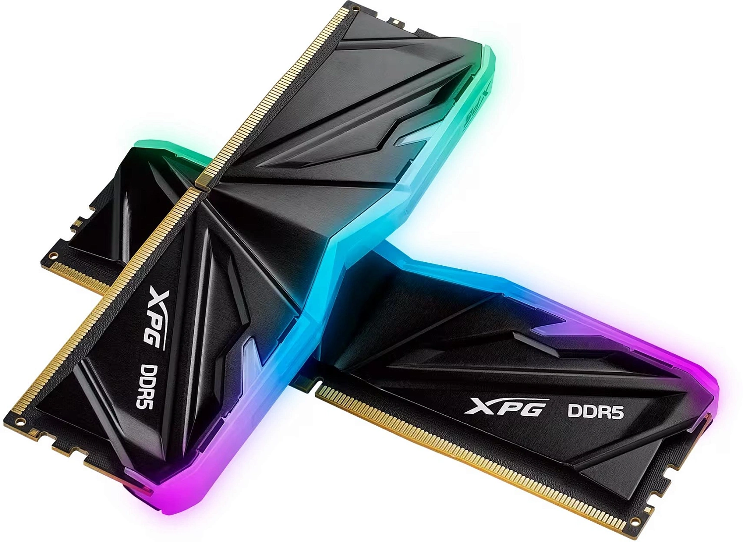 Память DDR5 2x16GB 5600MHz A-Data AX5U5600C4616G-DTAMRBK XPG ARMAX RGB RTL PC5-44800 CL46 DIMM ECC 288-pin 1.1В kit single rank Ret