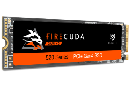 Твердотельный накопитель Seagate ZP2000GM3A002 FireCuda 520 SSD 2TB, M.2, PCIe G4x4, NVMe1.3, 3D TLC