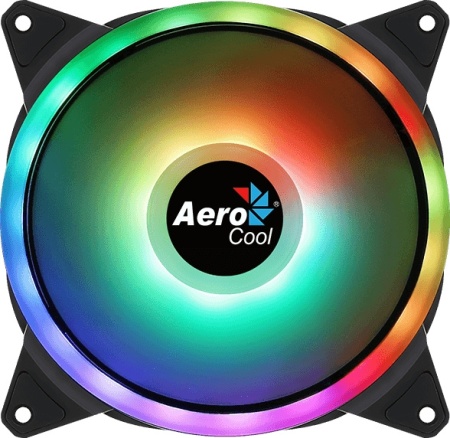 Вентилятор Aerocool Duo 14 ARGB 6-pin 220gr LED Ret