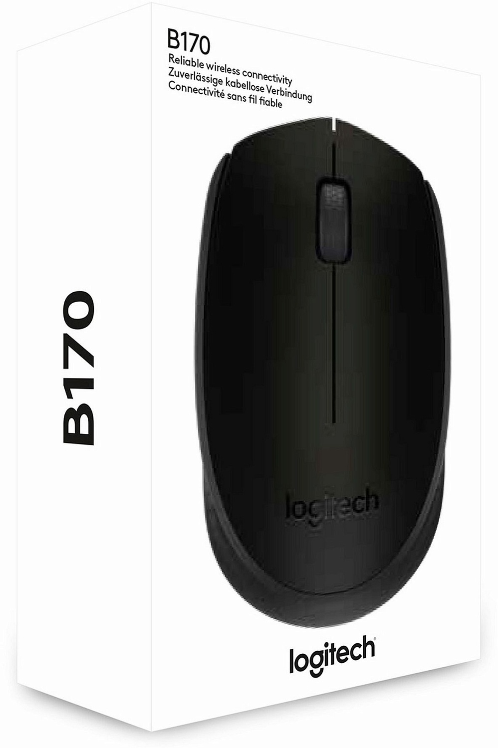 Мышь Logitech B170 черный оптическая (1000dpi) беспроводная USB для ноутбука (2but) Мышь Logitech B170 черный оптическая (1000dpi) беспроводная USB для ноутбука (2but)