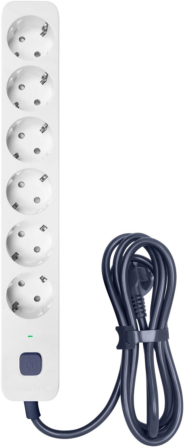 Сетевой фильтр Powercom SP-06W 3,0 м 3.0м (6 розеток) белый/серый (коробка) Сетевой фильтр Powercom SP-06W 3,0 м 3.0м (6 розеток) белый/серый (коробка)