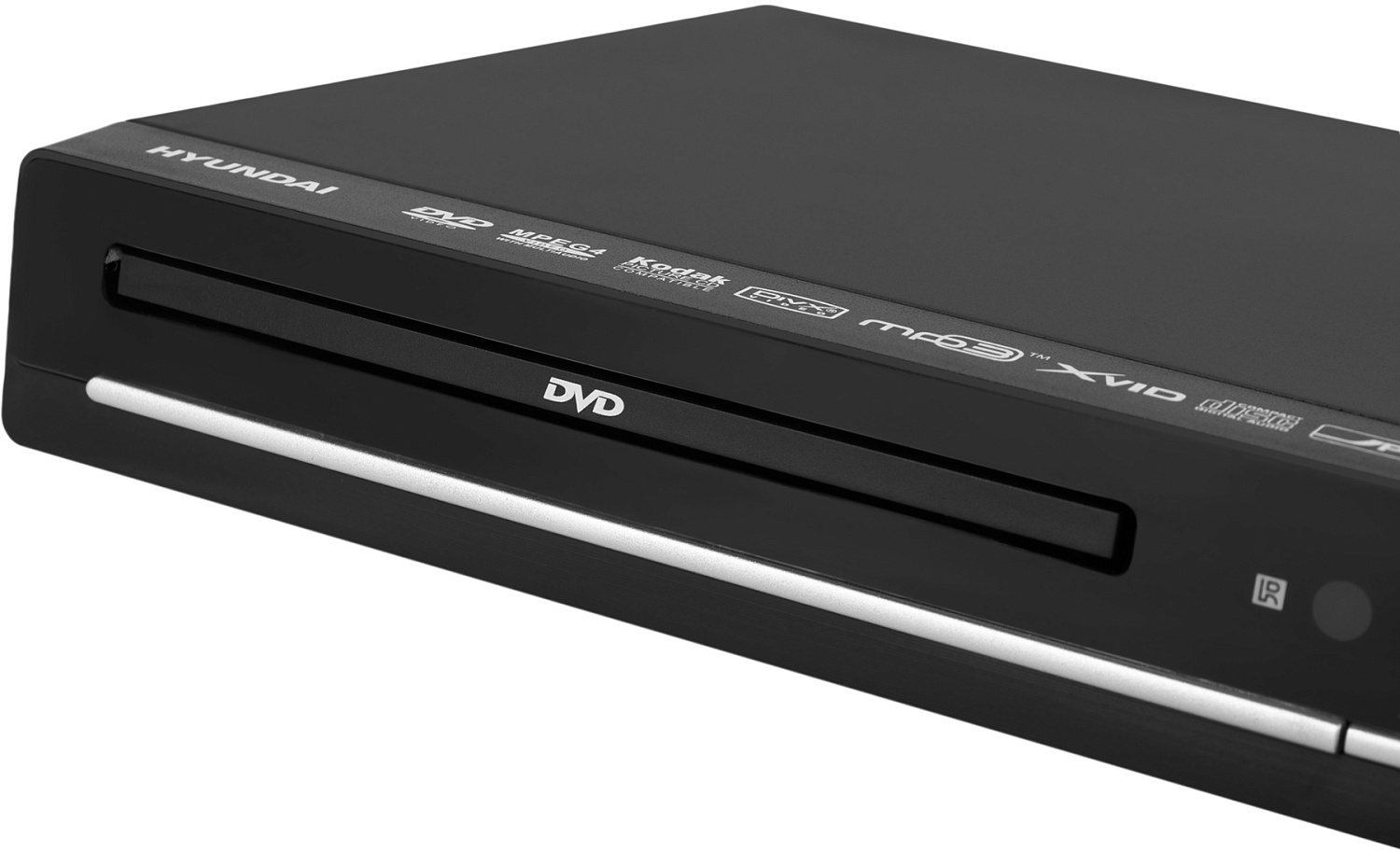 Плеер DVD Hyundai H-DVD180 черный ПДУ