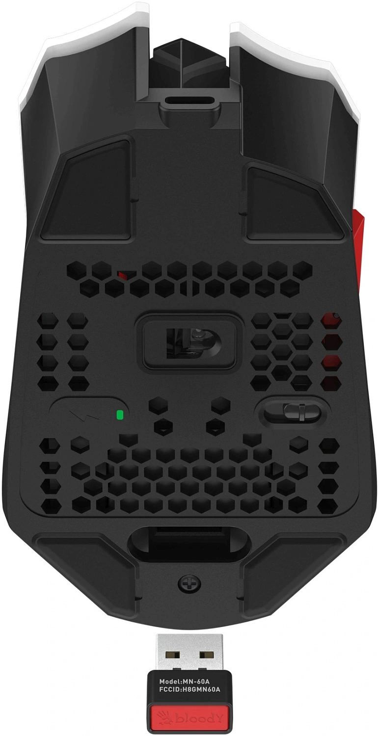 Мышь A4Tech Bloody R36 Ultra черный/белый/красный оптическая 12000dpi беспров. USB 7but (R36 ULTRA NARAKA USB) Мышь A4Tech Bloody R36 Ultra черный/белый/красный оптическая 12000dpi беспров. USB 7but (R36 ULTRA NARAKA USB)