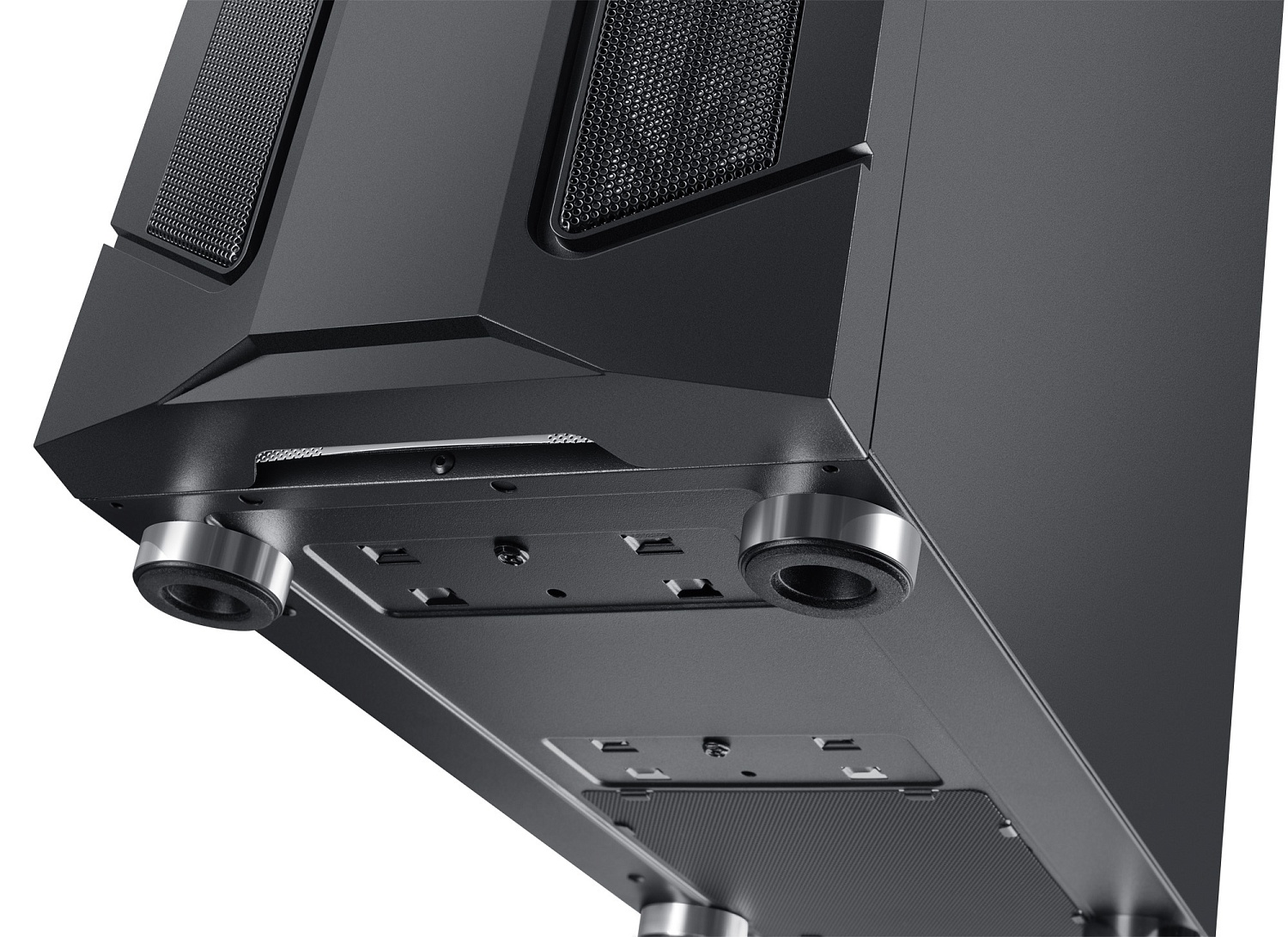 Корпус GMNG OGC-G130 черный без БП ATX 5x120mm 2xUSB2.0 1xUSB3.0 audio bott PSU