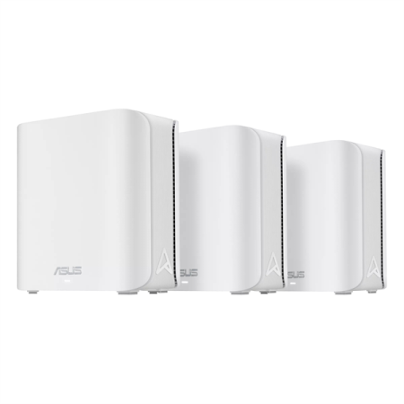 роутер ASUS BD4(W-3-PK)//3 access point /802.11b/g/n/ac/ax/be, 688 + 2882Mbps, 2,4 + 5 gGz, white