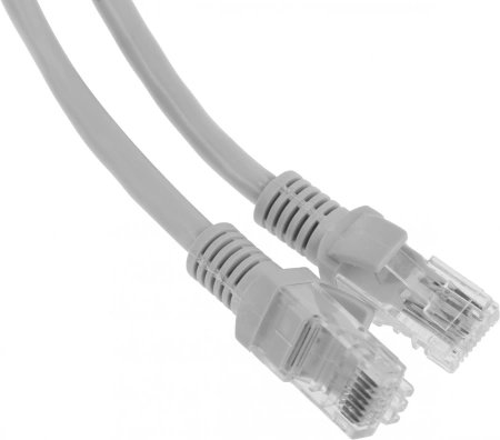 Патч-корд Premier PP6U-1M 10000Гбит/с UTP 4 пары cat.6 CCA molded 1м серый RJ-45 (m)-RJ-45 (m)