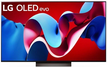 Телевизор OLED LG 65" OLED65C4RLA.ARUB темно-серый/серебристый 4K Ultra HD 120Hz DVB-T DVB-T2 DVB-C DVB-S2 USB WiFi Smart TV