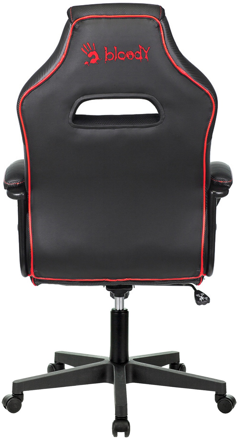Кресло игровое A4Tech Bloody GC-300 черный/красный эко.кожа/ткань крестов. Кресло игровое A4Tech Bloody GC-300 черный/красный эко.кожа/ткань крестов.