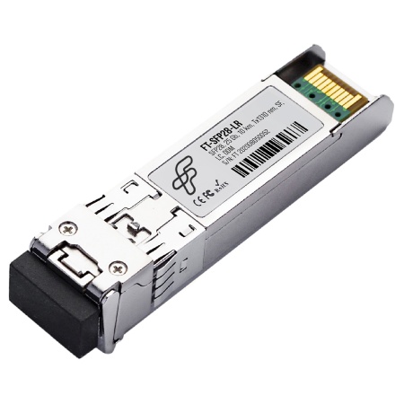 FT-SFP28-LR Трансивер 25G, SFP28, LC SMF 10km, 1310nm DFB laser, (прошивка Mellanox),OEM, Fibertrade (597015)