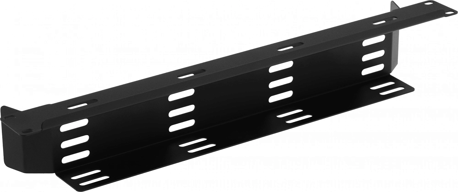 Кабельный органайзер Горизонтальный ЦМО ГКО-Л-1-9005 односторонний пластиковый канал 2U шир.:19" глуб.:67.6мм Кабельный органайзер Горизонтальный ЦМО ГКО-Л-1-9005 односторонний пластиковый канал 2U шир.:19" глуб.:67.6мм