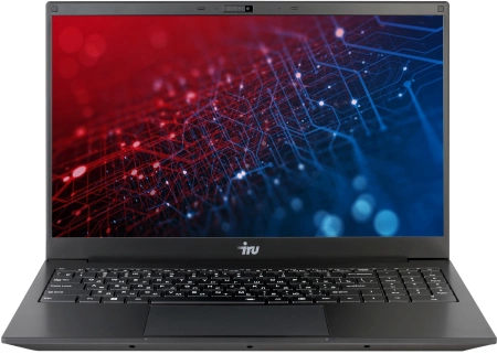 Ноутбук IRU Калибр 15TLI Core i3 1115G4 8Gb SSD256Gb Intel Iris Xe graphics 15.6" IPS FHD (1920x1080) Windows 11 trial (для ознакомления) black WiFi BT Cam 7200mAh (1906743)