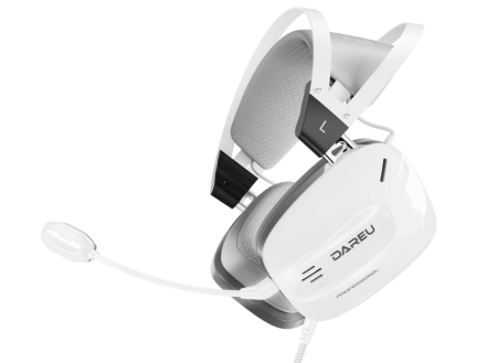 Гарнитура игровая проводная Dareu A730 White (белый)