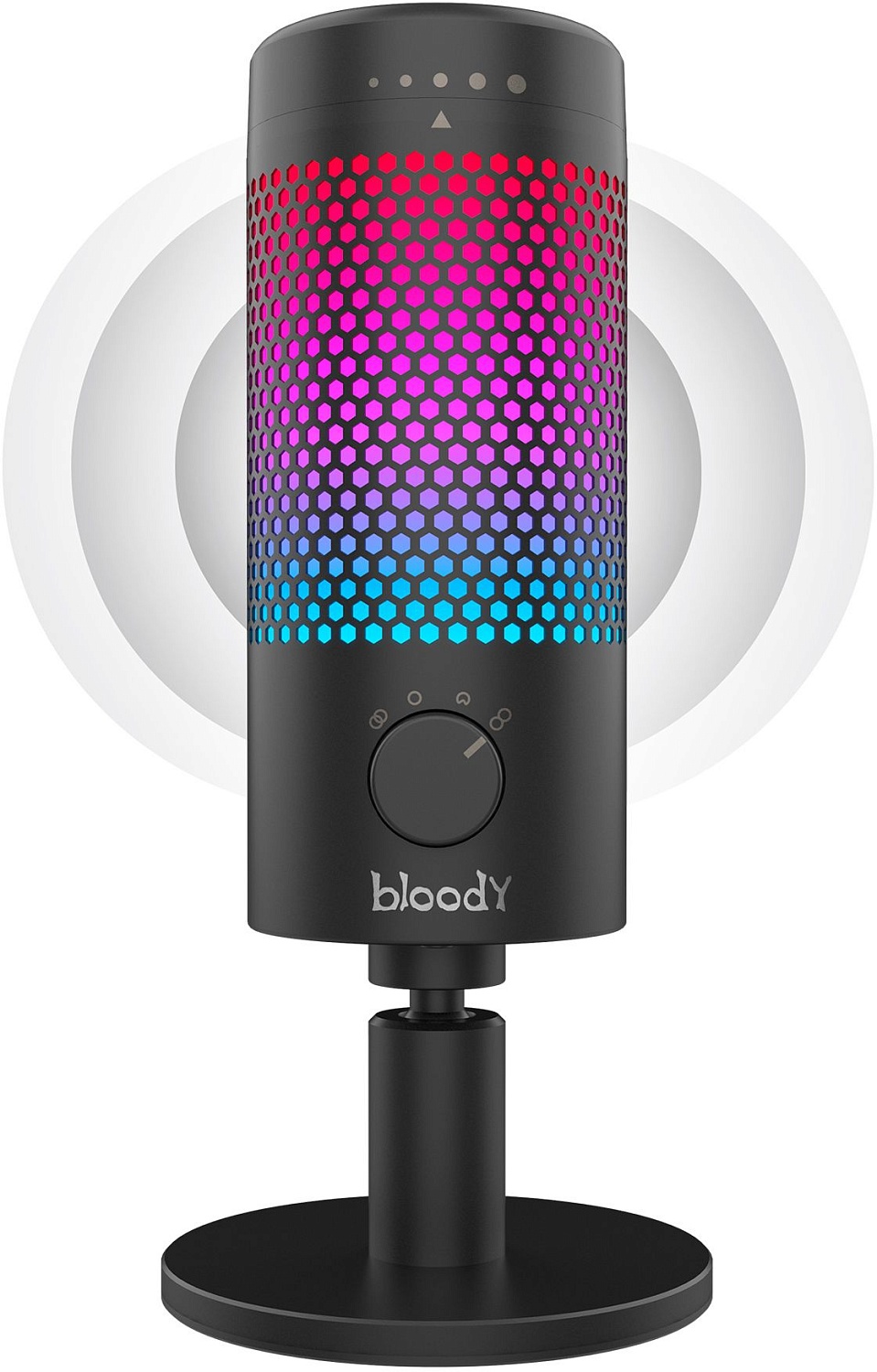 Микрофон проводной A4Tech Bloody GM50 Pro 2.5м черный