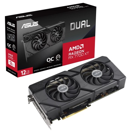 DUAL-RX7700XT-O12G /RX7700XT,HDMI,DP*3,12G,D6