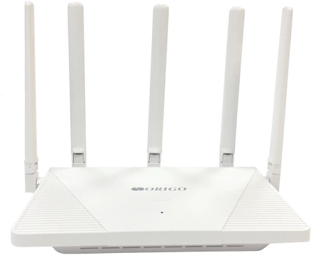 Роутер беспроводной Origo OWR3030AXG (OWR3030AXG/A1A) AX1800 10/100/1000BASE-T белый