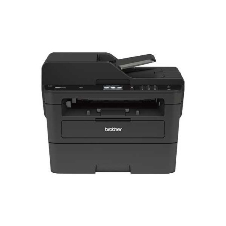 МФУ лазерное Brother MFC-L2750DW (А4, ч/б, принтер/копир/сканер/факс, 34 стр/мин, 256 МБ, печать HQ1200 (2400x600), скан. 600х2400, 1х250л., Duplex, ADF, Wi Fi, пусковой тонер. РМ: DR-2405, TN-2405, TN-2455)