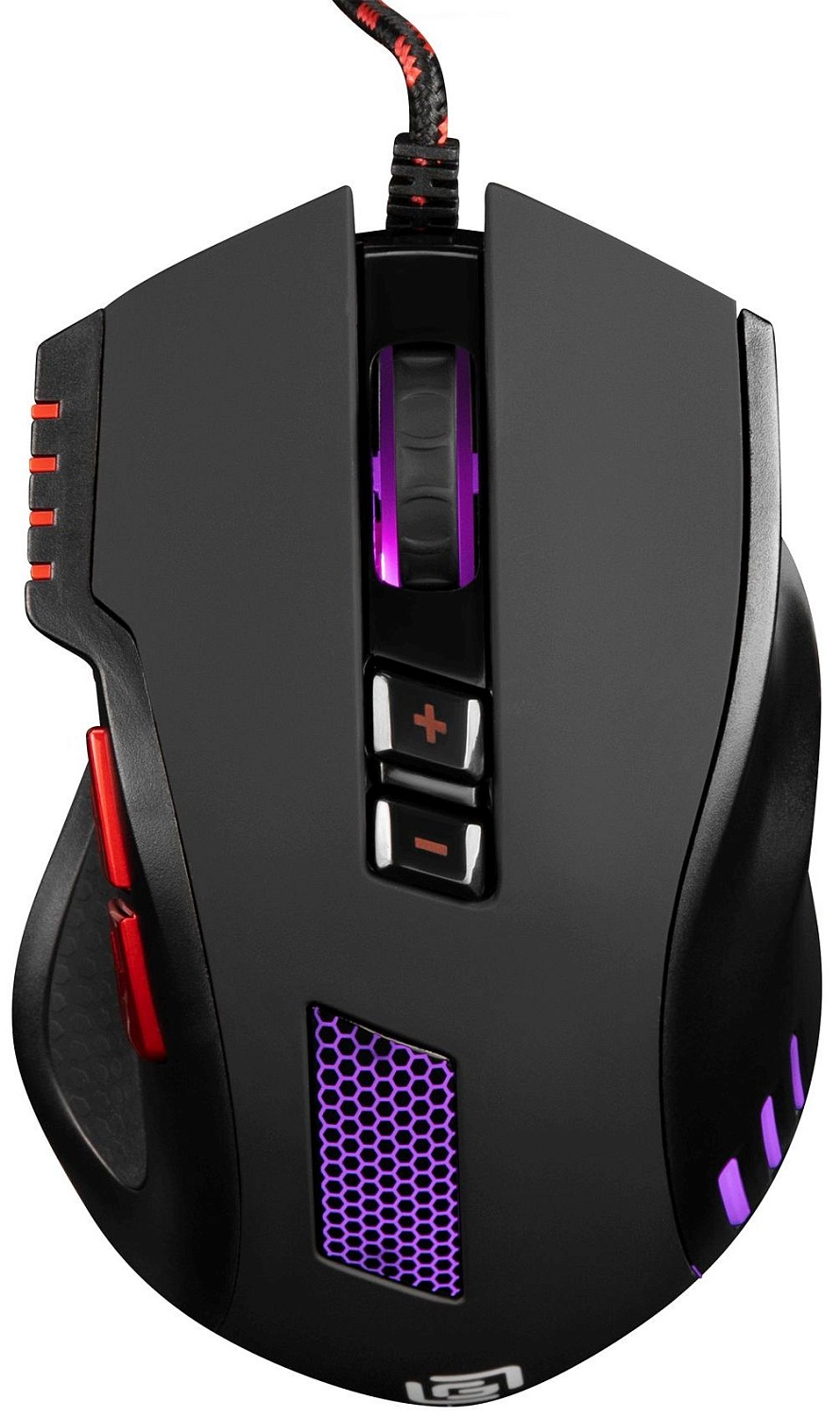 Мышь Оклик 806G черный/красный оптическая (3200dpi) USB (8but) Мышь Оклик 806G черный/красный оптическая (3200dpi) USB (8but)