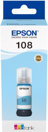 Чернила Epson 108 C13T09C54A светло-голубой 70мл для Epson L8050/L18050