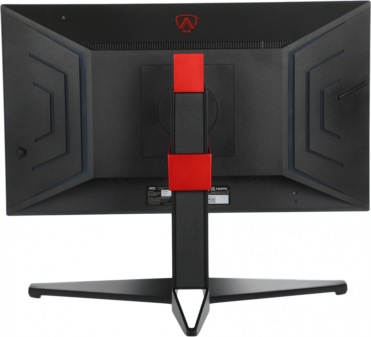 Монитор LCD 27'' [16:9] 2560х1440(WQHD) IPS, nonGLARE, 240 Hz, 450cd/m2, H178°/V178°, 1000:1, 1.07B, 1ms, 2xHDMI, DP, USB-Hub, Height adj, Pivot, Tilt, Swivel, Speakers, 3Y, Black