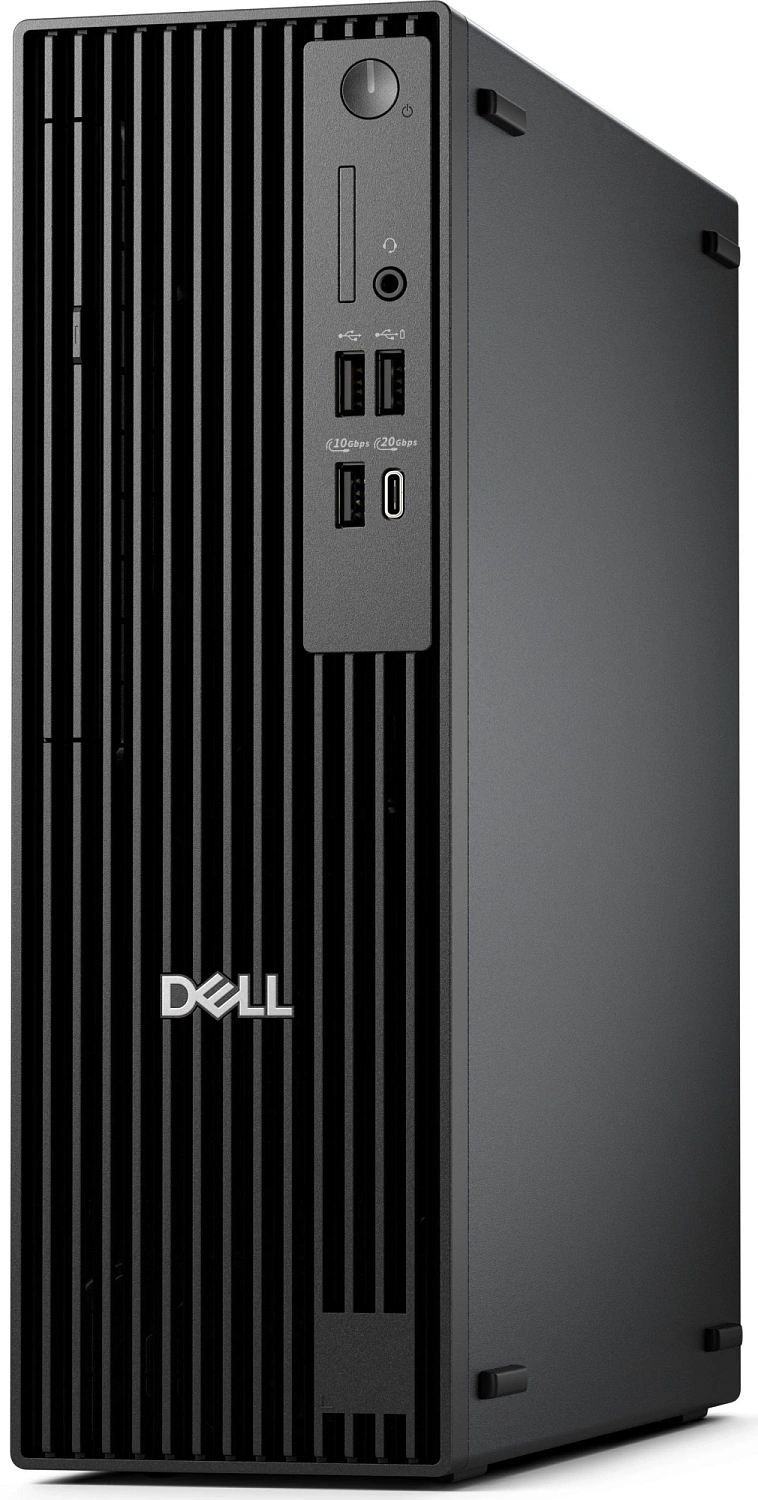 ПК Dell Pro Slim Plus QBS1250 slim Core Ultra 7 265 (2.4) 16Gb SSD1Tb Graphics Windows 11 Pro 260W мышь клавиатура черный (DPSP-7641)