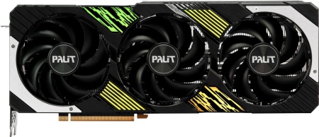 Видеокарта Palit PCI-E 4.0 RTX4070Ti SUPER GAMINGPRO NVIDIA GeForce RTX 4070TI Super 16Gb 256bit GDDR6X 2340/21000 HDMIx1 DPx3 HDCP Ret