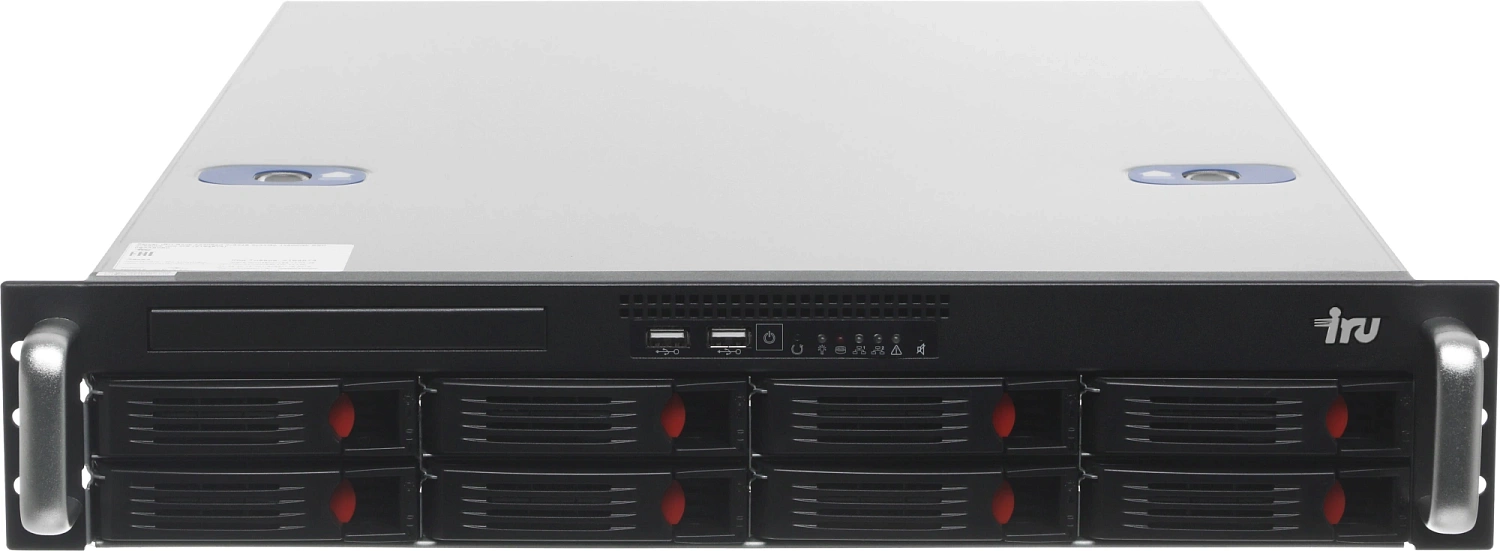 Сервер IRU Rock s2208ed 2x6248 2x32Gb 1x500Gb SSD 2x550W w/o OS (2164874)