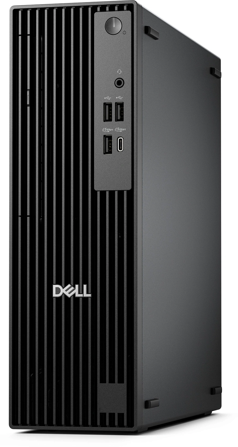ПК Dell Pro Slim QCS1250 slim i7 14700 (2.1) 32Gb SSD1Tb UHDG 770 Windows 11 Pro GbitEth 180W мышь клавиатура черный (DPS-7241)
