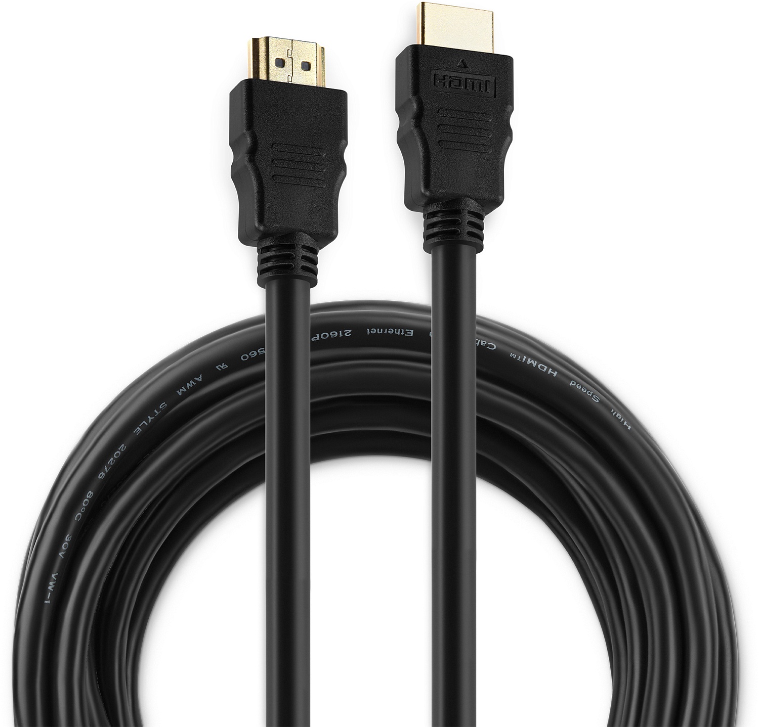 Кабель аудио-видео Buro HDMI 1.4 HDMI (m)/HDMI (m) 5м. позолоч.конт. черный (BHP RET HDMI50-2)
