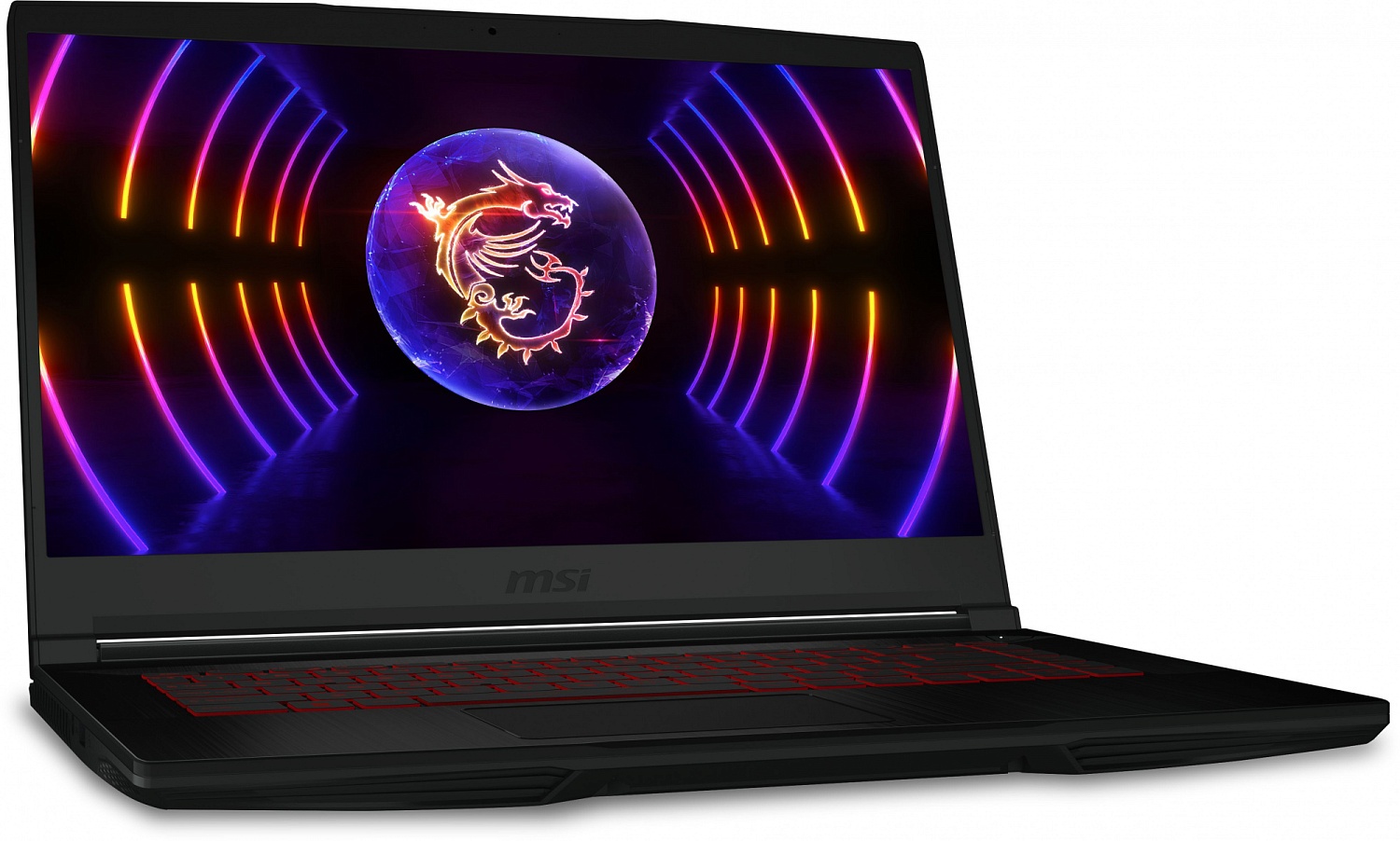 Ноутбук MSI GF63 Thin 12UC-800XRU Core i7 12650H 16Gb SSD512Gb NVIDIA GeForce RTX 3050 4Gb 15.6" IPS FHD (1920x1080) Free DOS black WiFi BT Cam (9S7-16R821-800)