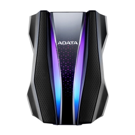 2.5" 1TB ADATA HD770G (AHD770G-1TU32G1-CBK) USB 3.2 Gen 1, RGB, Military-grade shock-resistance, Protect Water and Dust IP68, Gaming Stockpile, Black, RTL {20} (772219)