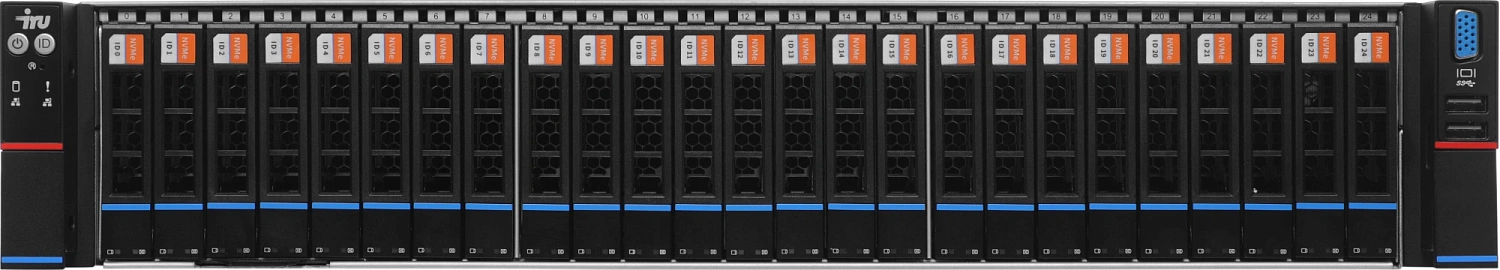 Сервер IRU Rock g2212ig4 2x6542Y 4x32Gb 2x12Tb 7.2K 3.5" SAS 9460-8i AST2600 2x10Gbe SFP+ 2x1600W w/o OS (2135456)