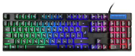Клавиатура Оклик 760G GENESIS черный USB for gamer LED