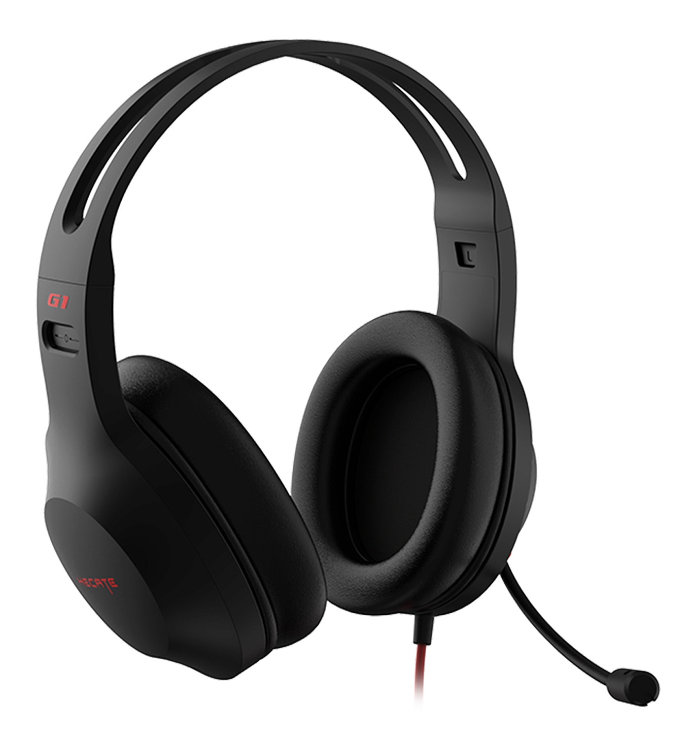 Наушники с микрофоном Edifier G1SE черный 2.5м накладные оголовье