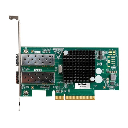 DXE-820S/A1A Сетевой PCI Express адаптер с 2 портами 10GBase-X SFP+