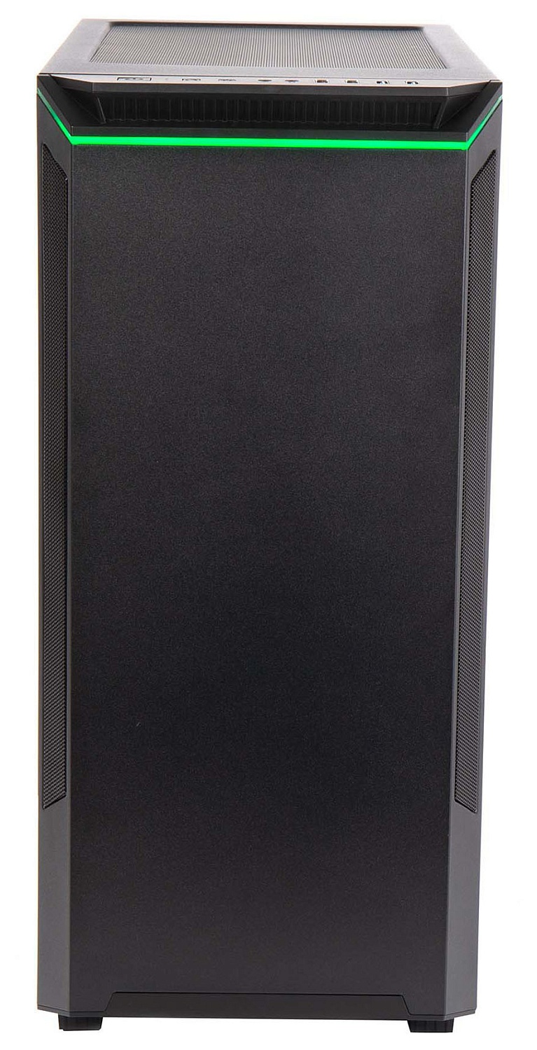 Корпус Hiper PB81 черный без БП ATX 4x120mm 2xUSB2.0 2xUSB3.0 audio bott PSU