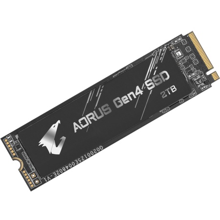 M.2 2280 2TB Gigabyte AORUS Client SSD GP-AG42TB PCIe Gen4x4 with NVMe, 5000/4400, IOPS 750/700K, GP-AG42TB MTBF 1.77M, 3D TLC, 2048MB, 3600TBW, 0.99DWPD, RTL RTL {10} (809805)