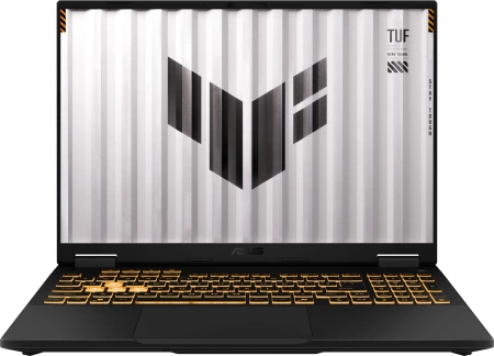 Ноутбук Asus TUF Gaming F16 FX608JP-RV019 Core i5 13450HX 32Gb SSD1Tb NVIDIA GeForce RTX 5070 8Gb 16" IPS WUXGA (1920x1200) без ОС grey WiFi BT Cam (90NR0MJ1-M00110)