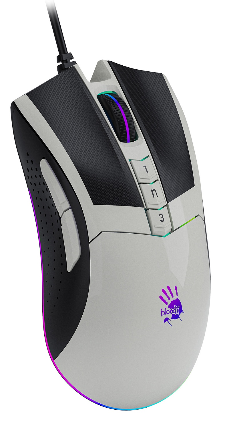 Мышь A4Tech Bloody W90 Max белый/черный оптическая (10000dpi) USB (10but) Мышь A4Tech Bloody W90 Max белый/черный оптическая (10000dpi) USB (10but)