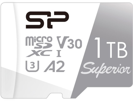 Флеш карта microSDXC Silicon Power 1TB SP001TBSTXDA2V20 Superior V30 A2 w/o adapter