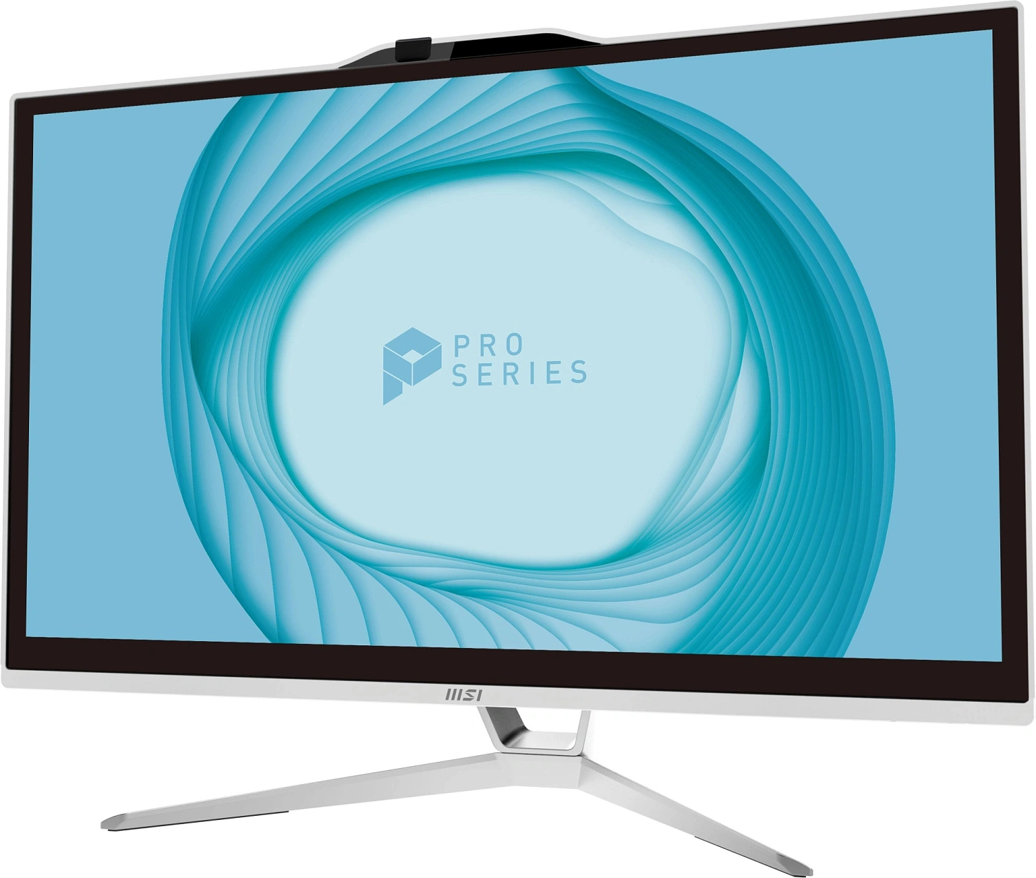 Моноблок MSI Pro AP222T 14M-458XRU 21.5" Full HD Touch i5 14400 (2.5) 16Gb SSD512Gb UHDG 730 CR без ОС 2xGbitEth WiFi BT 120W клавиатура мышь Cam белый 1920x1080