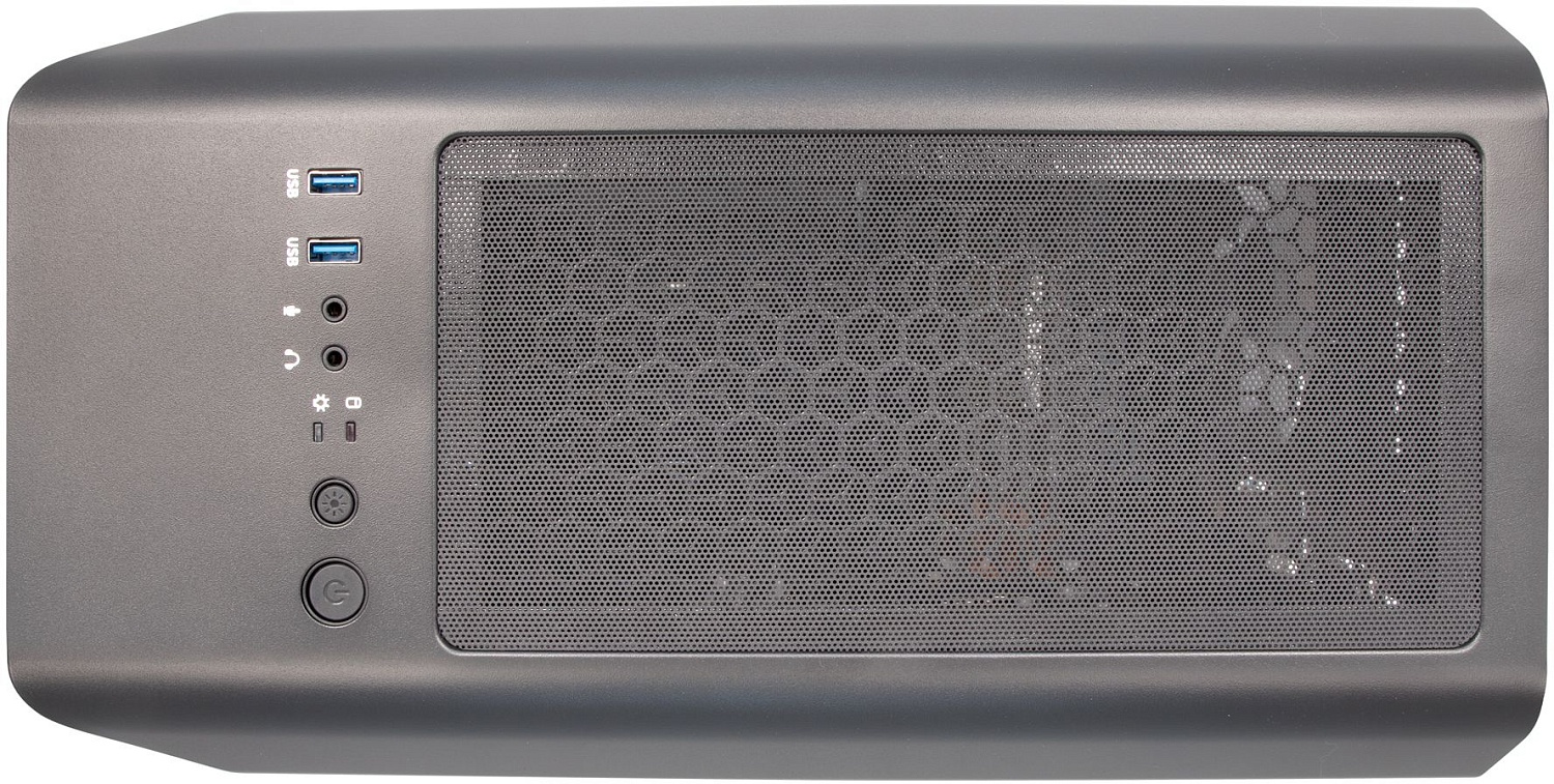 ПК IRU Game 520B5GMA MT Ryzen 5 5600X (3.7) 32Gb SSD1Tb RX 6700XT 12Gb Free DOS GbitEth 700W черный (1989339)