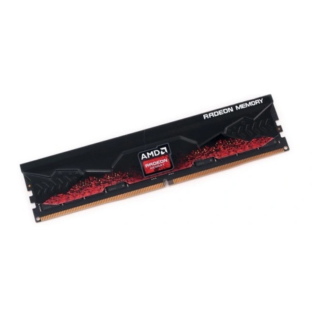 32GB AMD Radeon™ DDR5 4800 DIMM R5 Entertainment Series Black Gaming Memory R5S532G4800U2S Non-ECC, CL40, 1.1V, Heat Shield, RTL (184242)