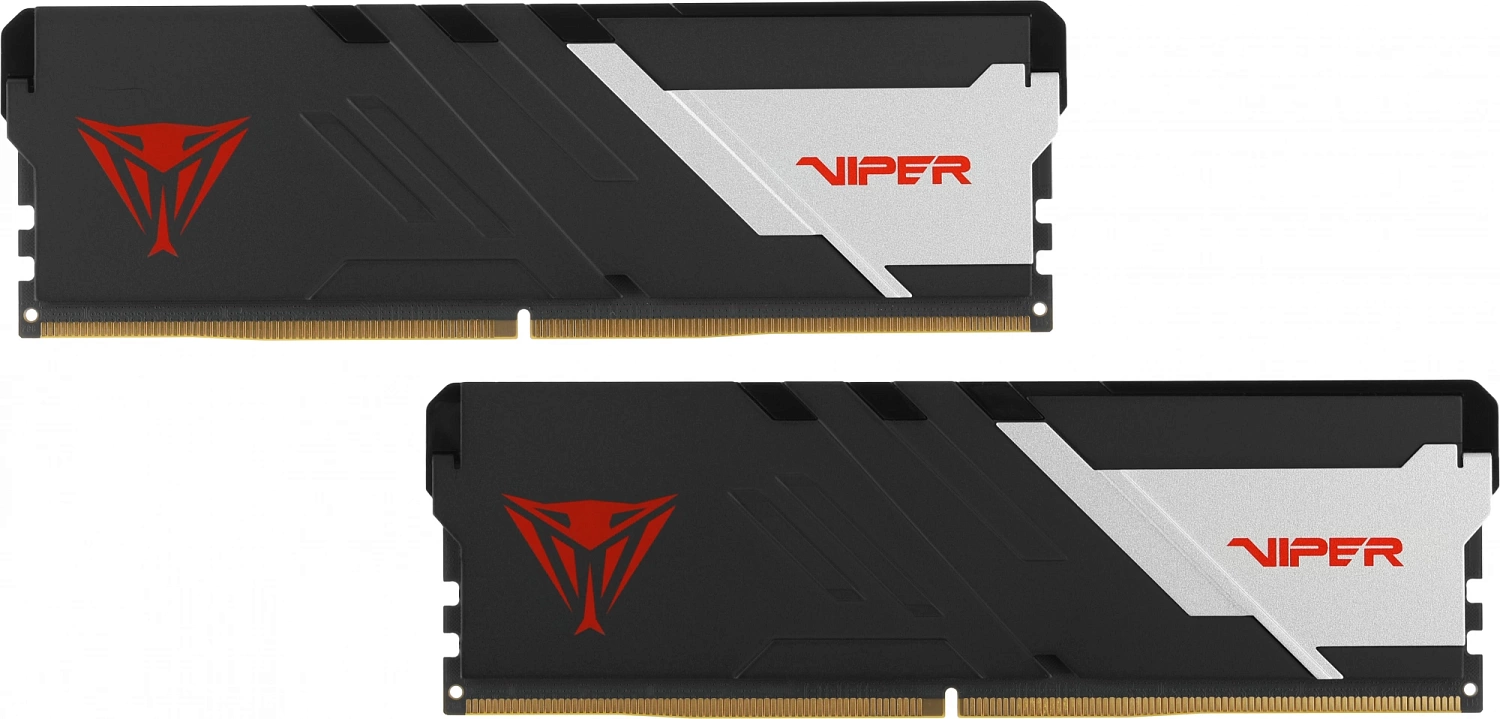 Память DDR5 2x16Gb 7000MHz Patriot PVV532G700C32K Viper Venom RTL Gaming PC5-56000 CL32 DIMM 288-pin 1.45В kit с радиатором Ret